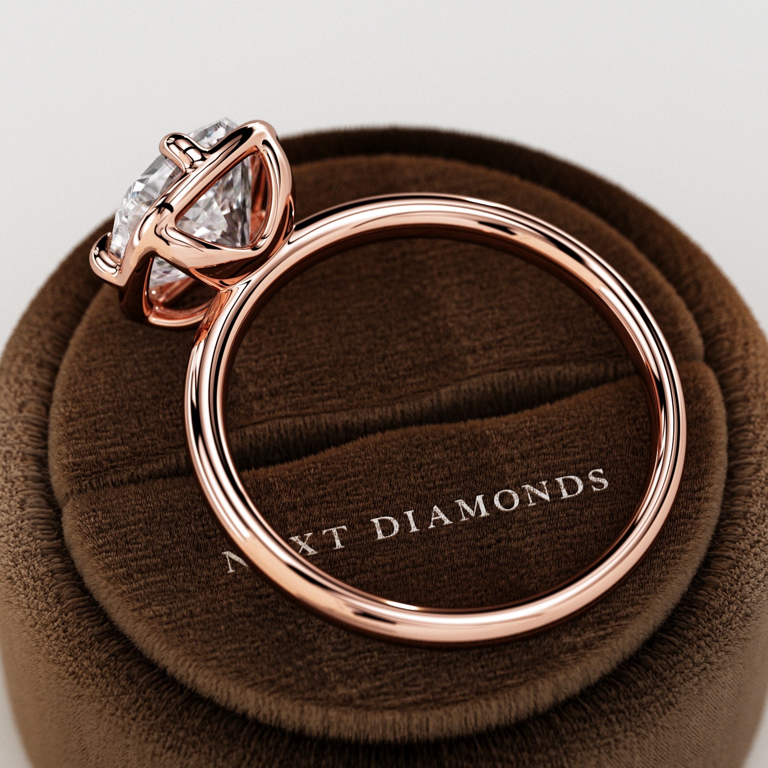 2 carat Cushion cut lab-grown diamond IGI certified, bezel engagement ring.