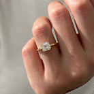 all-groups | 2 carat Asscher cut lab-grown diamond IGI certified, solitaire engagement ring.