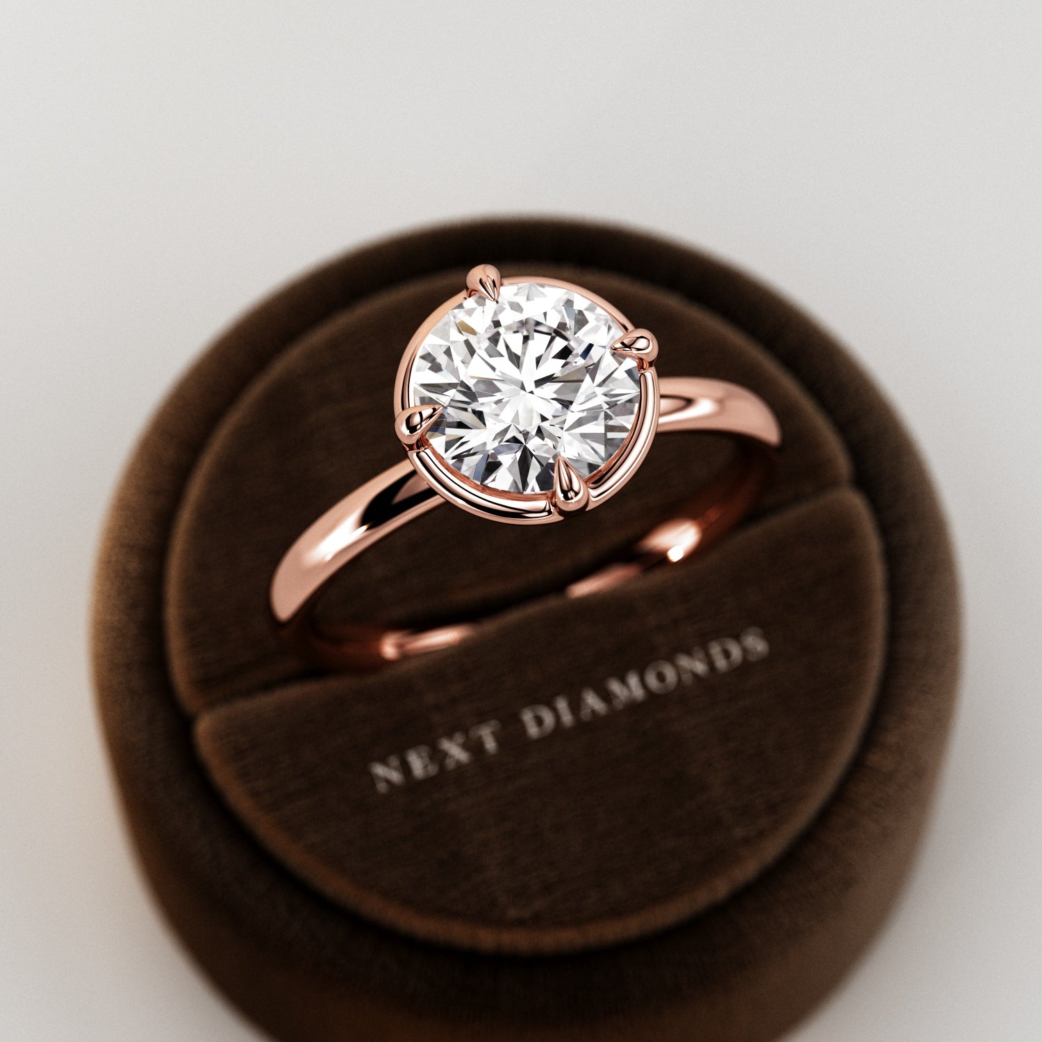 2 carat Elongated Cushion cut lab-grown diamond IGI certified, bezel engagement ring.