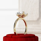 2 carat Pear cut lab-grown diamond IGI certified, toi et moi engagement ring.